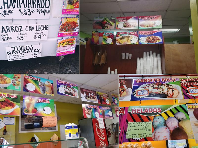 MANGONADAS DEL BARRIO Menu