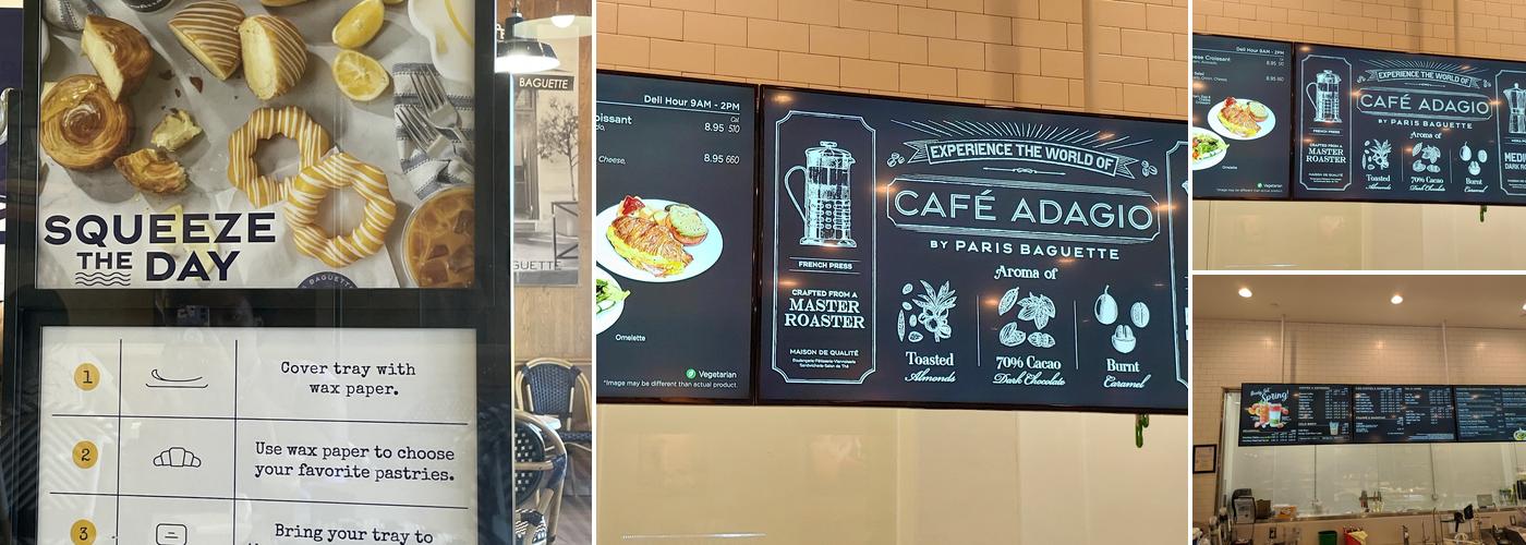 Paris Baguette Menu