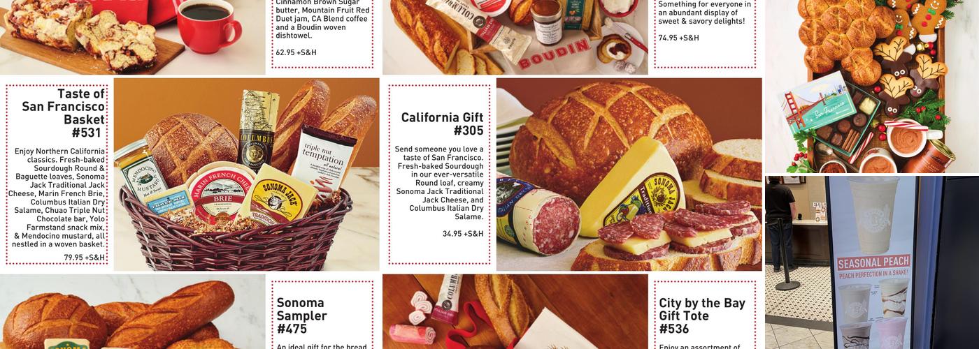 Boudin Bakery Cafe Menu