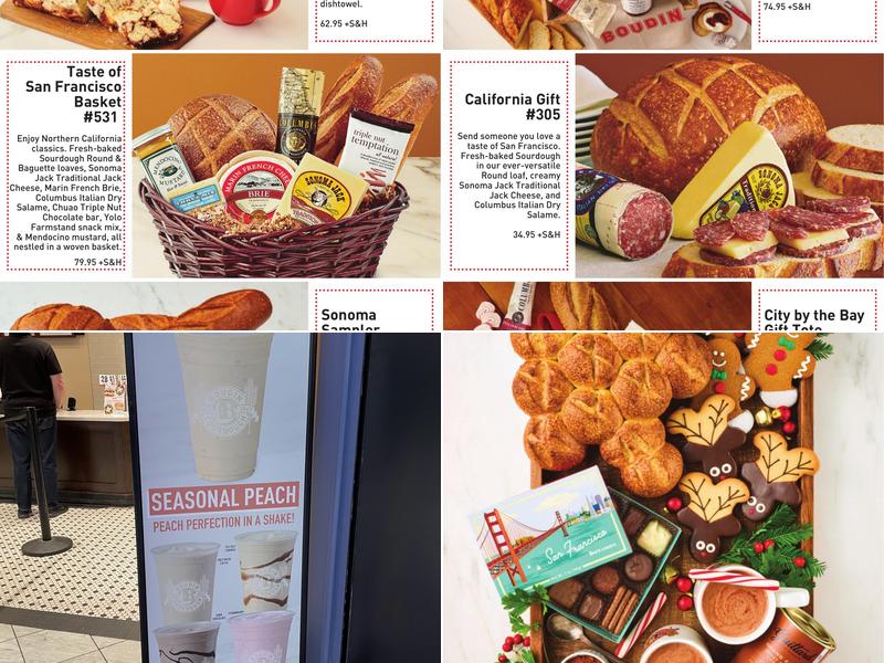 Boudin Bakery Cafe Menu