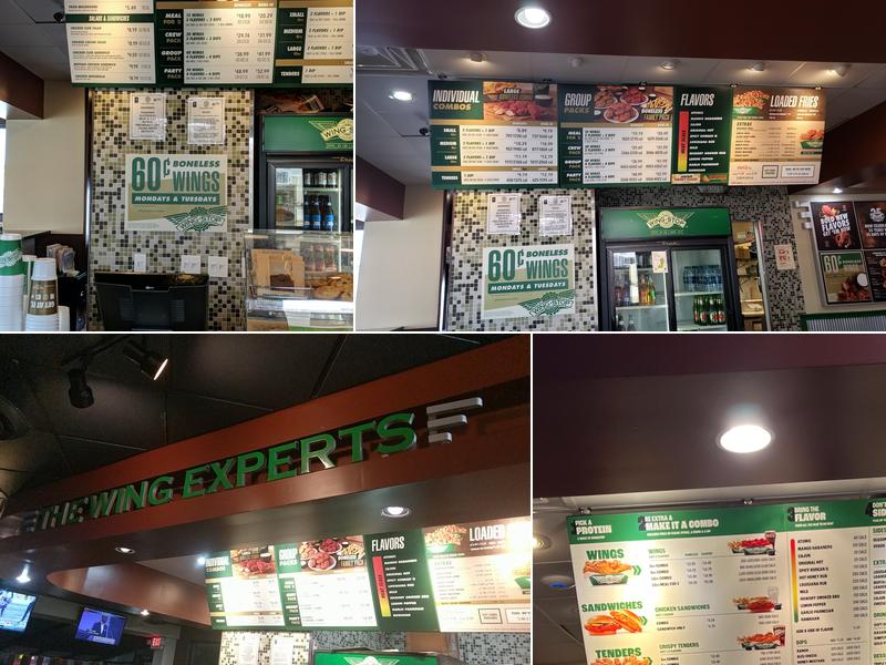 Wingstop Menu