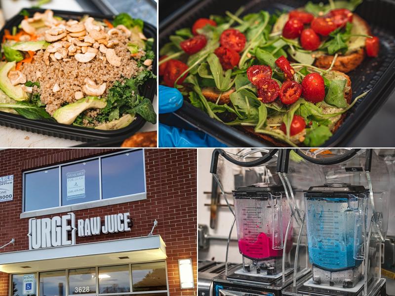 URGE JUICE and KITCHEN