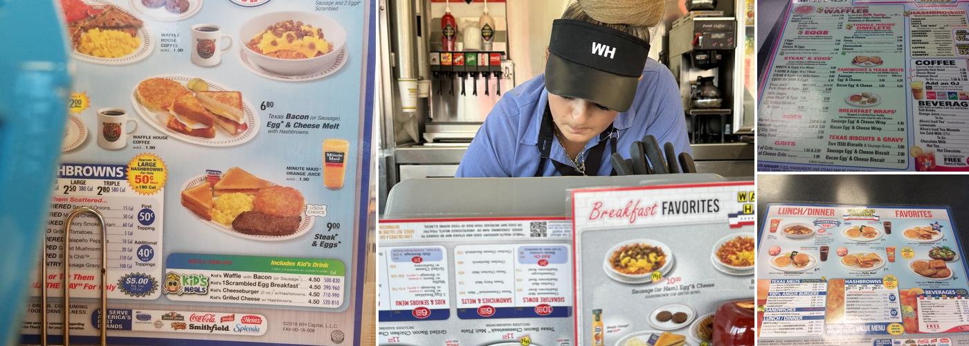 Waffle House Menu