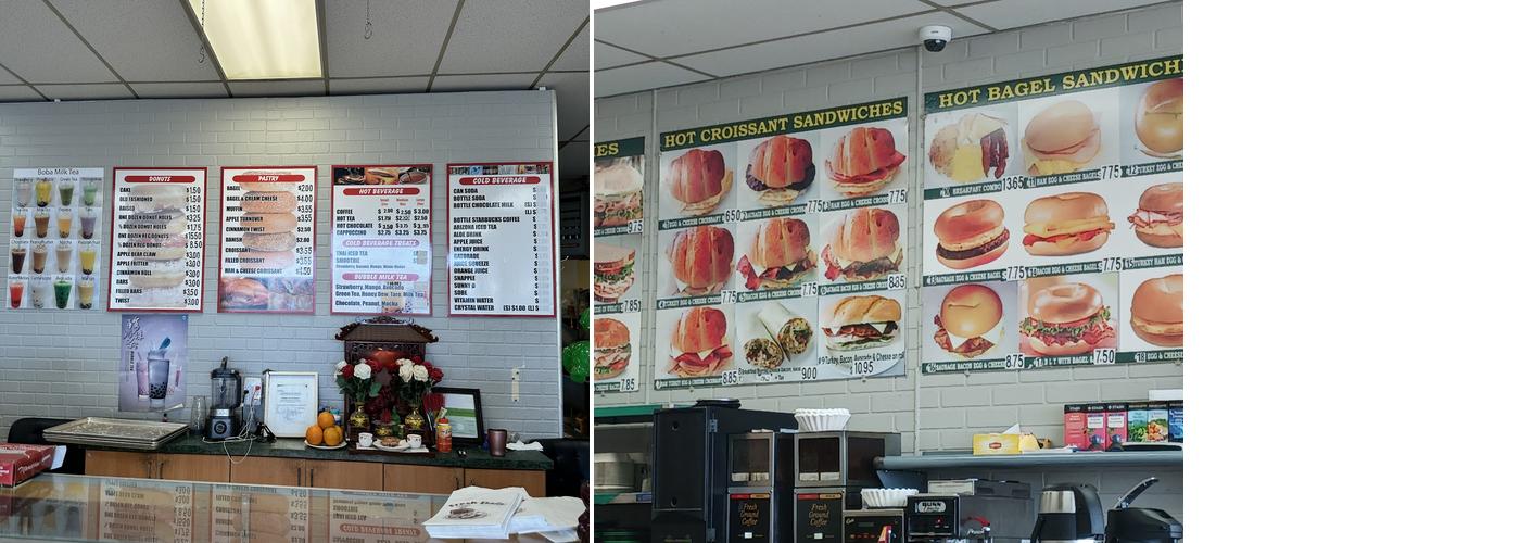 Happy Donuts Menu