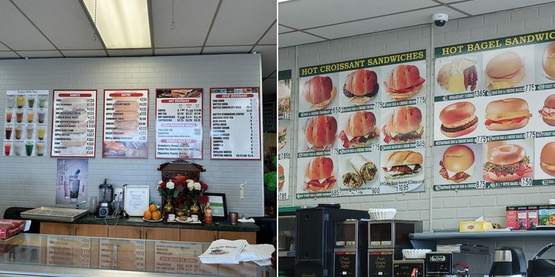 Happy Donuts Menu