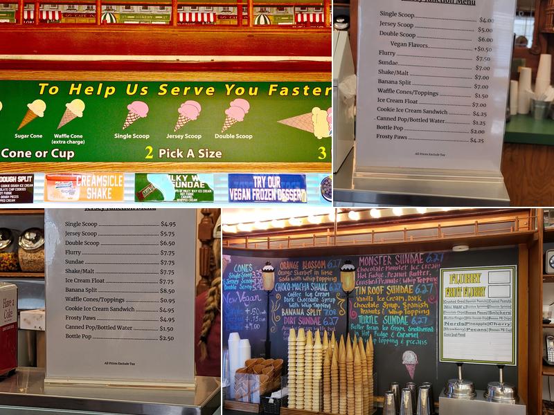 Jersey Junction Menu
