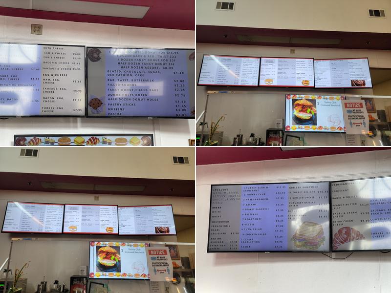 Lee's Donuts Menu