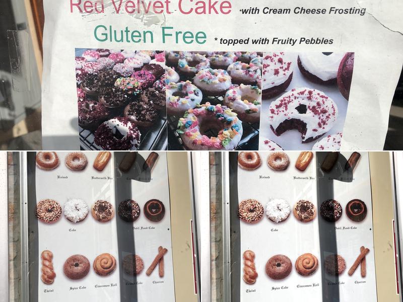 Colonial Donuts Menu