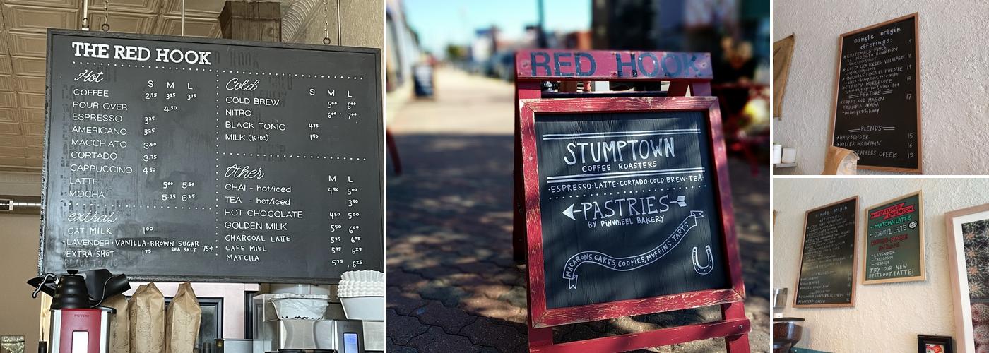 The Red Hook Menu