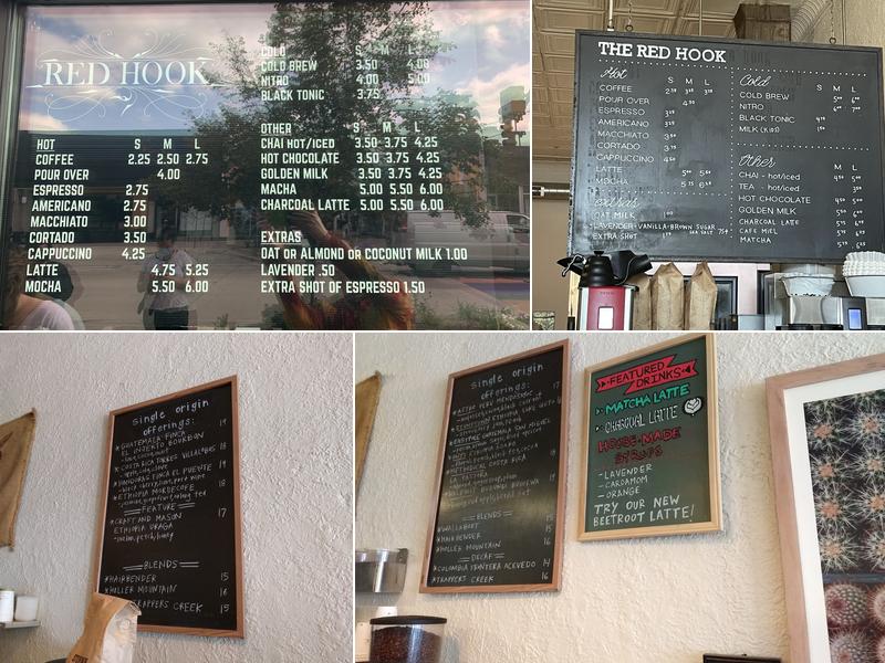 The Red Hook Menu