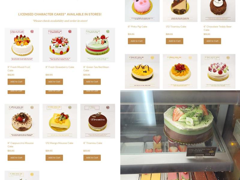 Sheng Kee Bakery #3 - San Mateo Menu