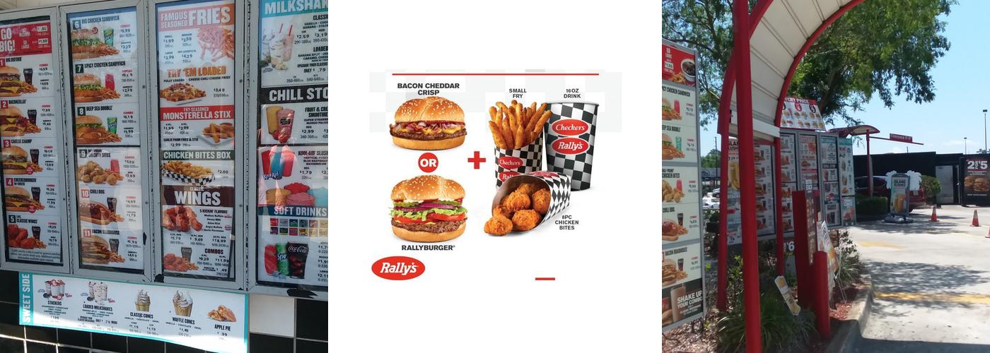 Checkers Menu