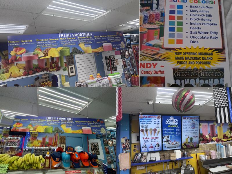 Roger's Bulk Candy & Ice Cream Menu