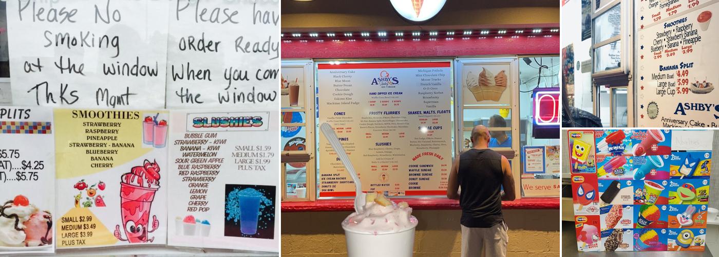 You Scream I Scream Ice Cream Menu