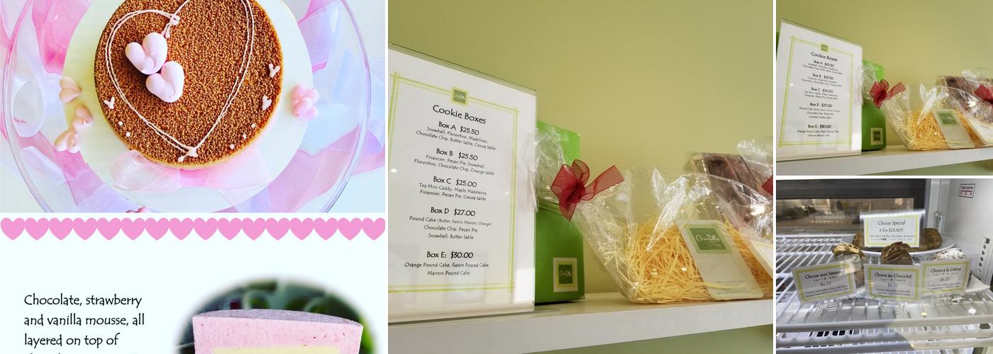 Pâtisserie Chantilly Menu