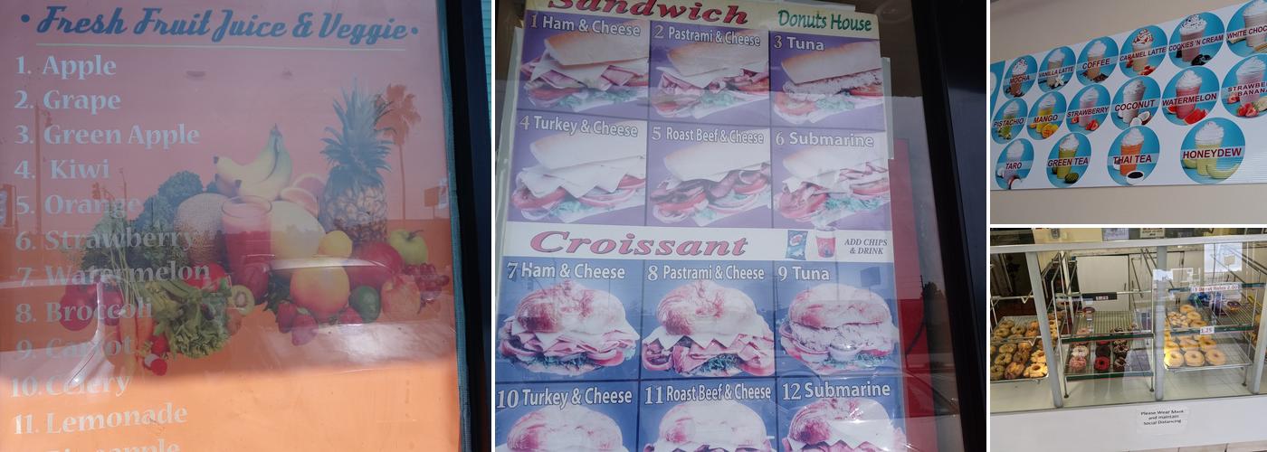 MacKay's Donuts Menu