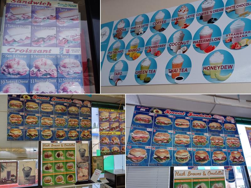 MacKay's Donuts Menu