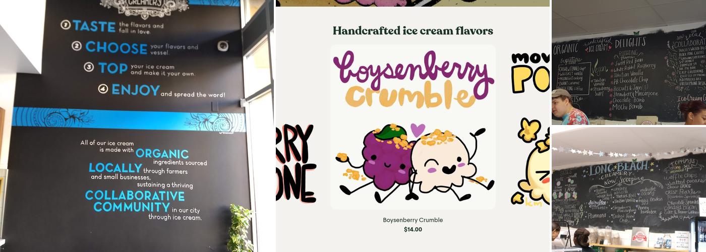 Long Beach Creamery Menu