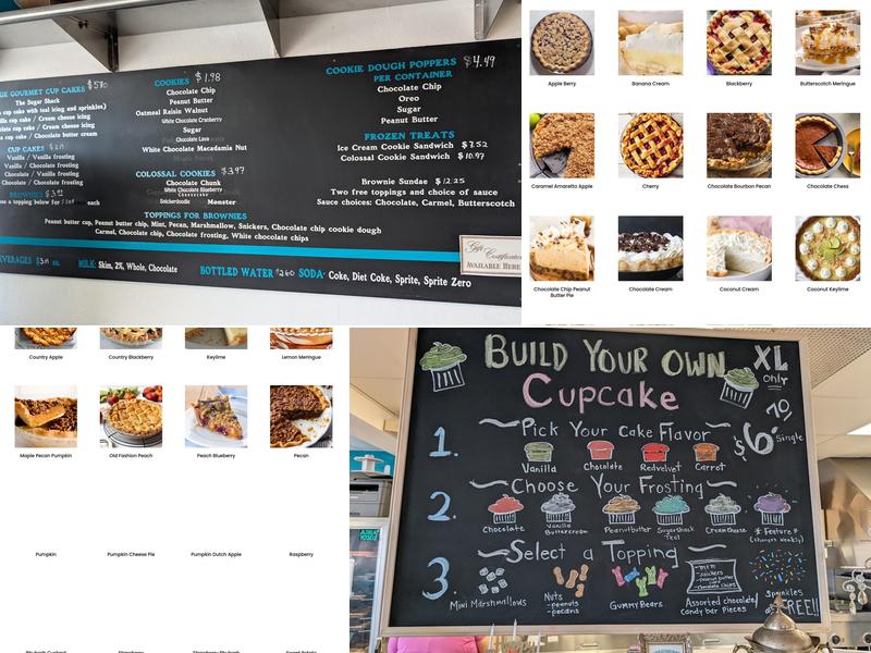 Sugar Shack Menu