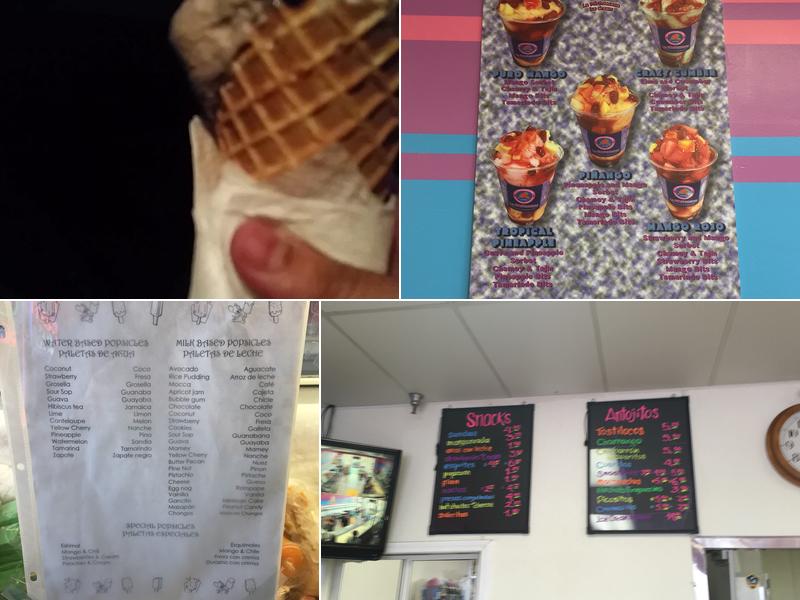 La Michoacana Paleteria Menu