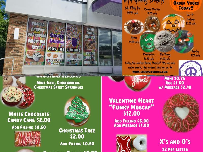 Groovy Donuts Menu