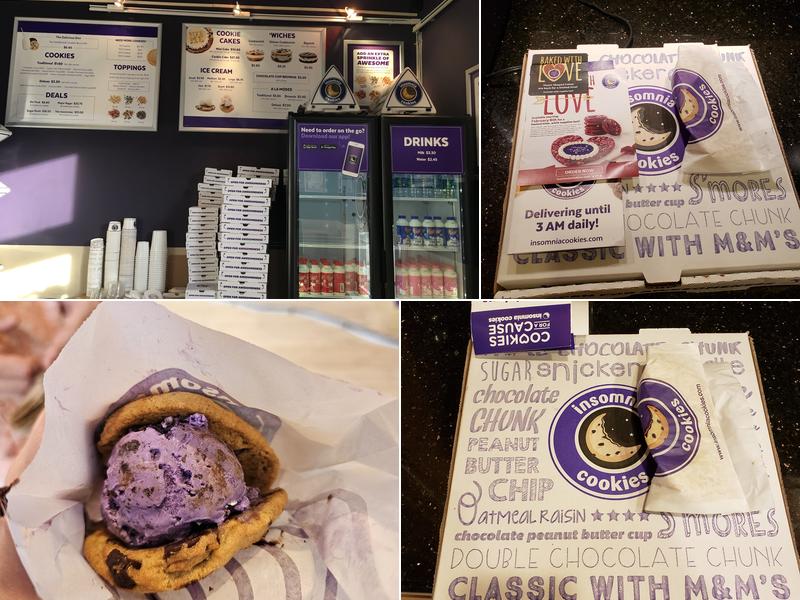 Insomnia Cookies Menu
