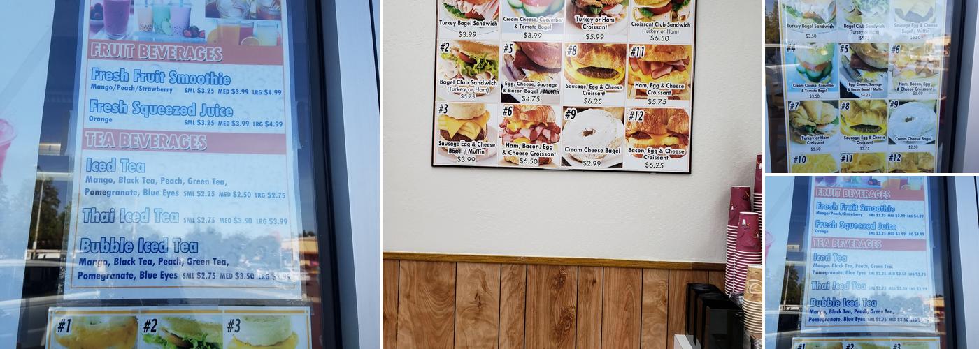 Donut King Menu