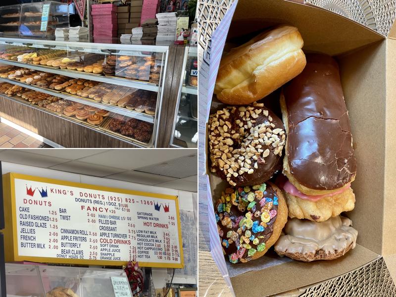 King's Donuts Menu