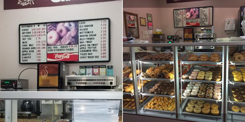 Dainty Donuts Menu