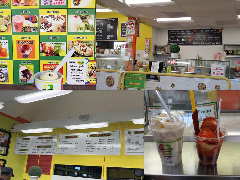 Guanatos Ice Cream Menu