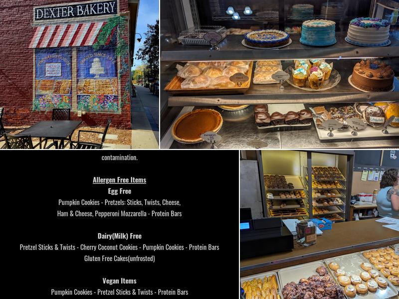 Dexter Bakery Menu