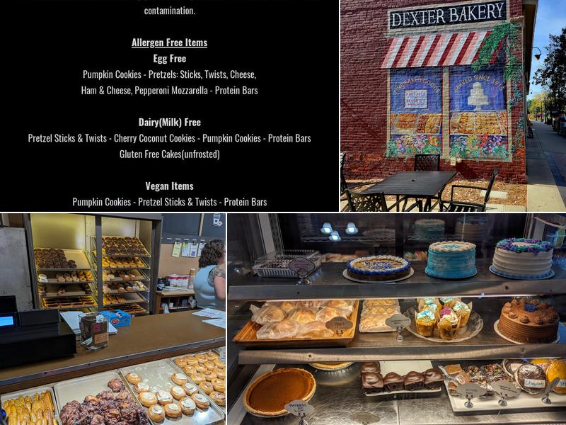 Dexter Bakery Menu