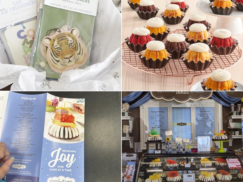 Nothing Bundt Cakes Menu