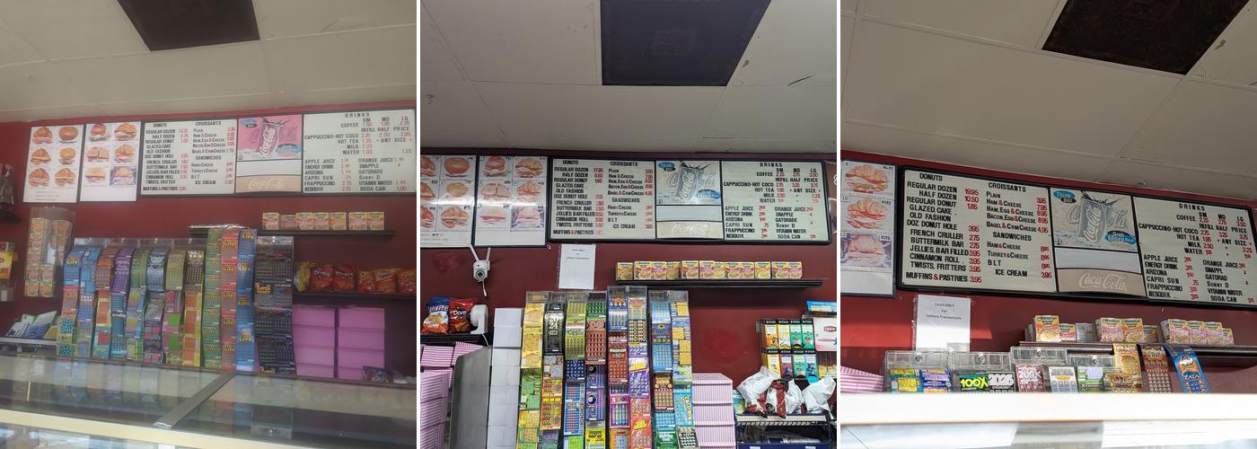 All Star Donuts Menu