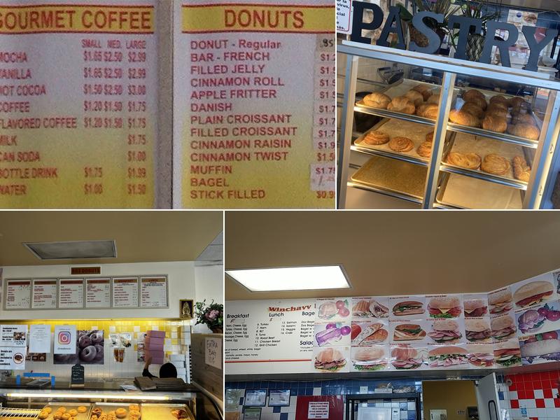 Ros Doughnuts Menu