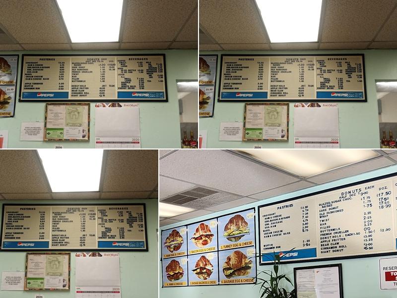 Donut Factory Menu