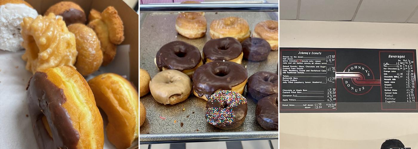 Johnny's Donuts Menu