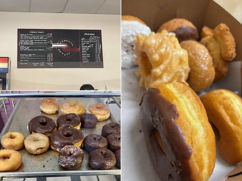 Johnny's Donuts Menu