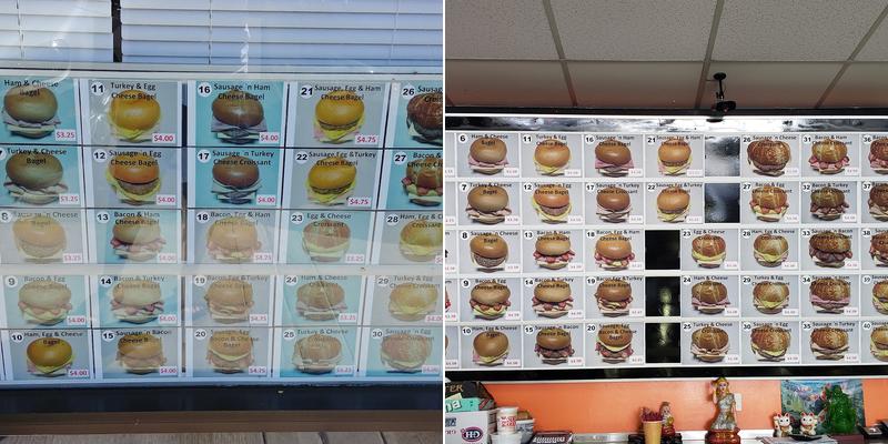 Francis Donuts Menu