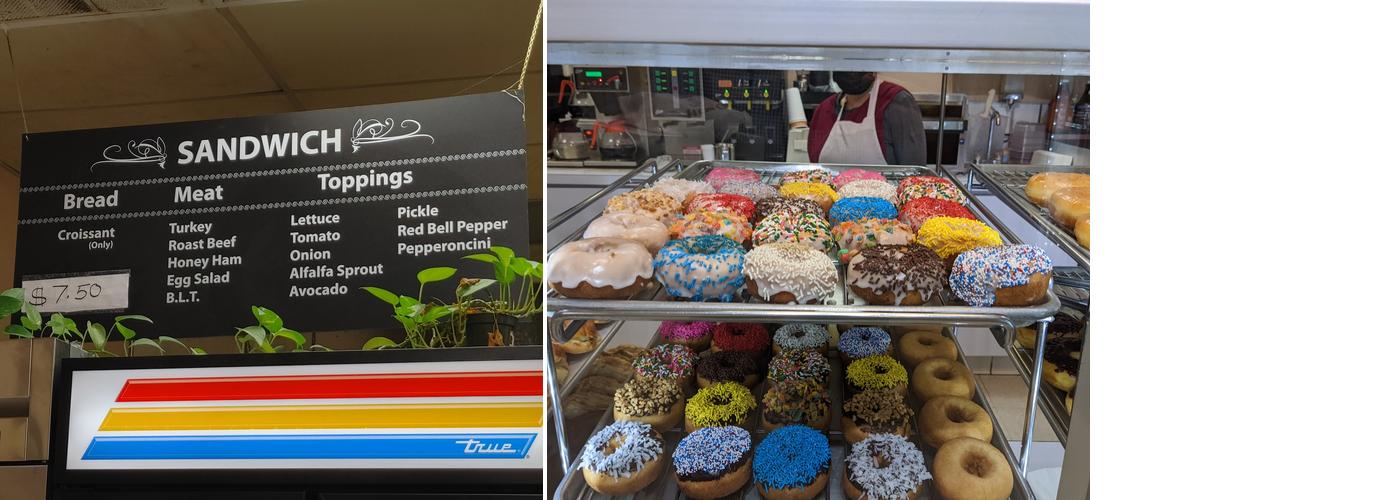 Niles Donuts Menu