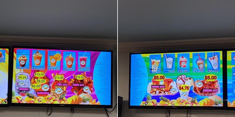 United Paleteria Y Neveria Menu