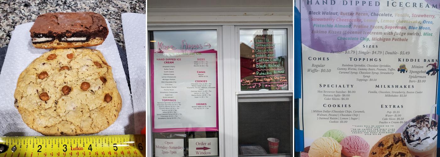 The Cookie Jar Co. Menu