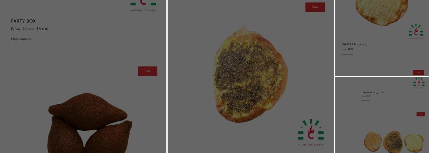 Cedarland Bakery Menu