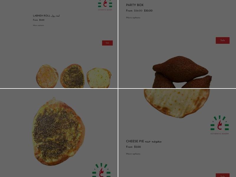 Cedarland Bakery Menu