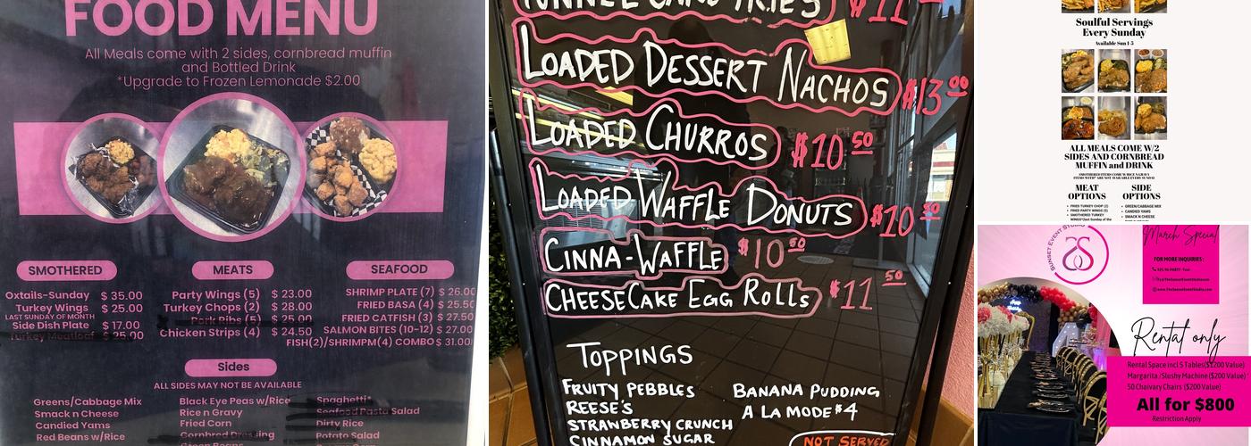 Anisha's Niche Bakery & Bites Menu