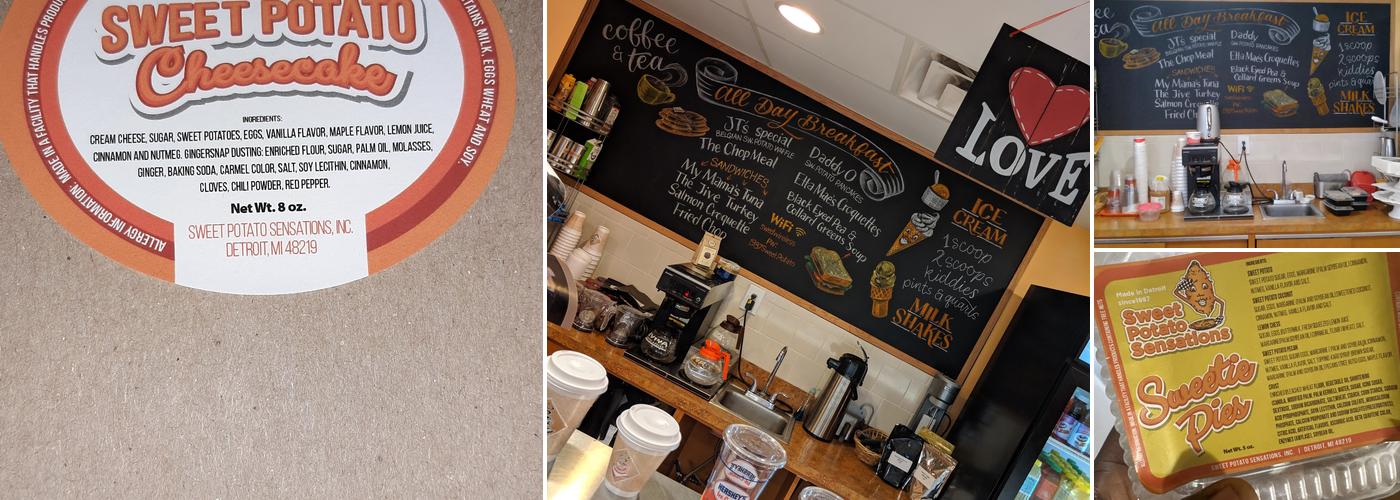 Sweet Potato Sensations Menu