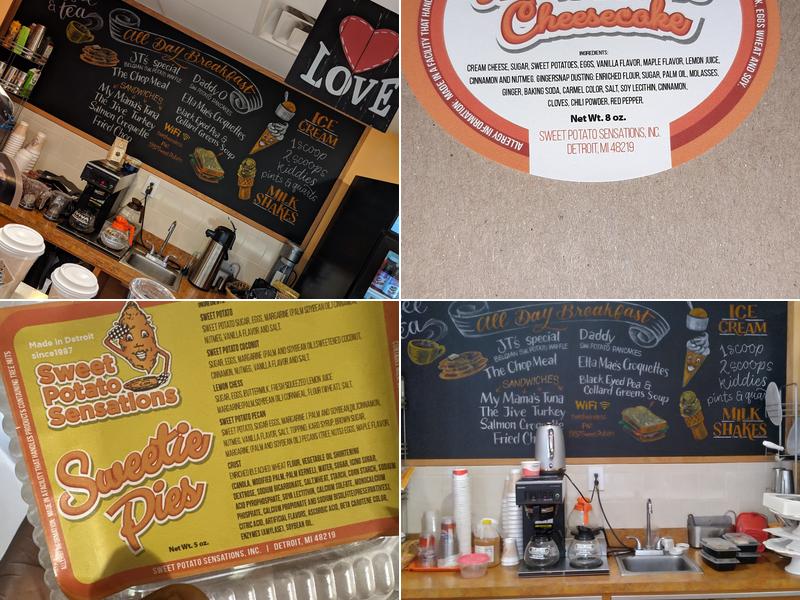 Sweet Potato Sensations Menu