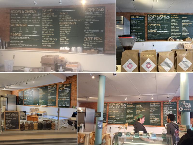 Soco Creamery Menu