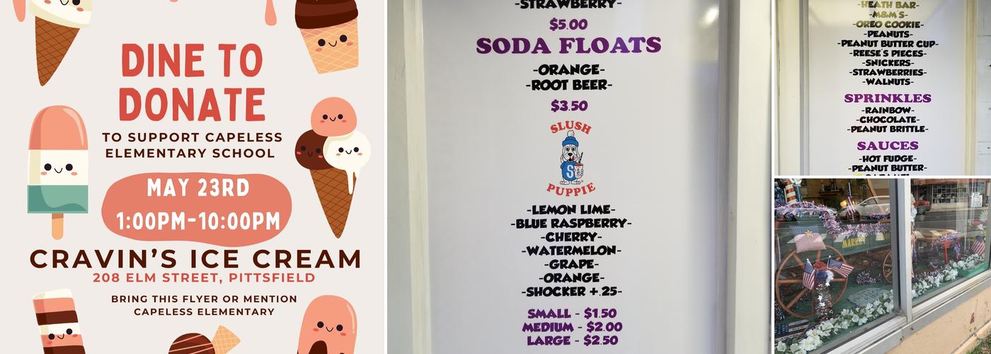 Cravins Soft Serve & Frozen Yogurt Menu