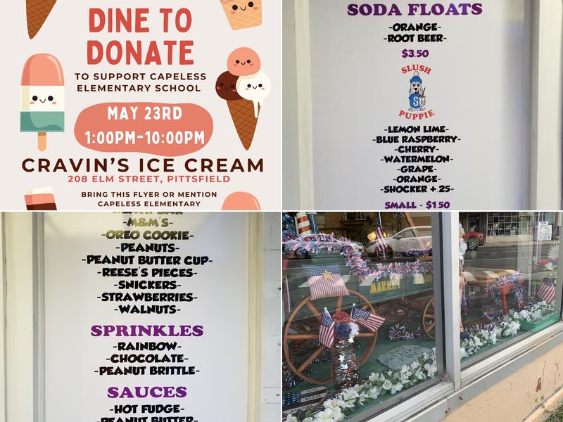 Cravins Soft Serve & Frozen Yogurt Menu